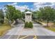Community sign showcases the convenience of nearby amenities: grocery, doctor, golf, dine, and model homes, and hair salon at 7413 Bent Tree Loop, St Cloud, FL 34771