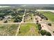 Vast aerial view of a home situated on a large lot with surrounding farmland and residential areas at 1 Coyer Rd, Haines City, FL 33844