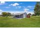 Detached garage provides parking and storage space at 1 Coyer Rd, Haines City, FL 33844