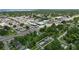 A scenic aerial view of the home nestled in a vibrant neighborhood, perfect for families and commuters at 1322 New York Ave, St Cloud, FL 34769