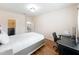 Spacious bedroom featuring wood floors and a bright, open feel with a desk space at 14234 Desert Haven St # 14234, Windermere, FL 34786