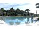 Sparkling community pool with surrounding palm trees offering a relaxing oasis for residents at 1591 Barberry Dr, Kissimmee, FL 34744