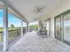 Large outdoor patio features ample space for entertaining and relaxing while enjoying stunning views at 2525 Ridgeway Dr, Kissimmee, FL 34746