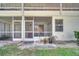 View of the exterior of the property from the backyard patio at 3205 Sabal Palms Ct # A, Kissimmee, FL 34747