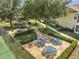 View of the picnic area and gazebo in the common area of the complex at 3205 Sabal Palms Ct # A, Kissimmee, FL 34747