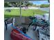 Expansive backyard with a new white fence, ideal for Gathering gatherings and recreation at 400 Vermont Ave, St Cloud, FL 34769