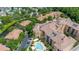 Elegant condo buildings with well manicured landscaping, pool, and convenient parking spaces at 502 Mirasol Cir # 103, Kissimmee, FL 34747