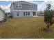 Spacious backyard offers a patio and plenty of room for outdoor activities and customization at 5793 Gingham Dr, Kissimmee, FL 34758