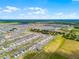 Expansive aerial view of a large residential development with modern homes and green landscaping at 1538 Mermaid Way, Haines City, FL 33844