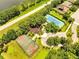 Aerial view of the community recreational area with basketball court, playground, and tennis courts at 1902 Tumblewater Blvd, Ocoee, FL 34761