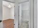 Hallway view of bedroom and bathroom at 1902 Tumblewater Blvd, Ocoee, FL 34761