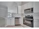 Well-equipped kitchen with a stainless steel dishwasher and modern appliances at 2810 Maguire Dr, Kissimmee, FL 34741