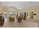 Bright clubhouse featuring a large open area, high ceilings, and community amenities at 2855 Club Cortile Cir, Kissimmee, FL 34746