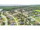 Expansive aerial view of a residential area featuring well-spaced homes and lush greenery at 3125 Grasmere View Pkwy, Kissimmee, FL 34746