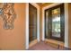 The front entrance has a decorative glass door and modern accents, creating an inviting entryway at 346 Treviso Dr, Kissimmee, FL 34759