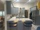 Open kitchen with breakfast bar, stainless steel appliances, and pendant lighting at 3715 Sarasota Ct, Orlando, FL 32812