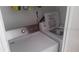Efficient laundry area with modern washer and dryer units at 4160 Pershing Pointe Pl # 1, Orlando, FL 32822