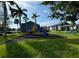 Community playground with slides and climbing areas at 4160 Pershing Pointe Pl # 1, Orlando, FL 32822
