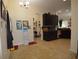 Spacious kitchen with modern appliances and tile flooring throughout the first floor at 455 Cinnamon Dr, Kissimmee, FL 34759