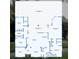 Detailed floor plan showcasing the layout of the home, including the bedrooms, bathrooms, and living spaces at 1810 Lee Janzen Dr, Kissimmee, FL 34744