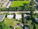 Aerial view of a property with a well-maintained lawn and clearly marked property lines in a desirable neighborhood at 2221 Wakulla Way, Orlando, FL 32839