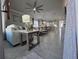 Open concept living room showcasing kitchen and dining area at 2853 Willowseed Ln, St Cloud, FL 34772