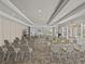 Conference room ready with tables and chairs for events and meetings at 1351 Venezia Ct # 201, Davenport, FL 33896
