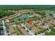 Wide aerial view of a Regal Oaks community showcasing organized parking and manicured green spaces at 2708 Camaro Dr, Kissimmee, FL 34746