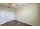 This bedroom features a ceiling fan and a closet, providing a blend of comfort and practicality at 4634 Tribute Trl, Kissimmee, FL 34746