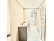Stylish renovated bathroom featuring new vanity, fixtures, tile flooring, and walk-in shower at 4917 Easton St, Lake Wales, FL 33859