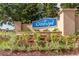 Crestwynd community sign amidst landscaping, welcoming residents and visitors at 7638 Long Island Dr, Kissimmee, FL 34747
