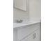 Bathroom featuring white vanity, quartz countertop, and new fixtures at 12155 Pepperdine Pl, Orlando, FL 32826