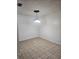 Cozy dining area with tile flooring, neutral paint and a stylish light fixture at 141 Varner Sw Dr, Winter Haven, FL 33880