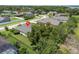 Residential neighborhood with well maintained lawns, mature trees, and fenced in yards in a suburban community at 1525 Gants Cir, Kissimmee, FL 34744