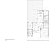 Detailed floor plan showcasing the layout of the home, including the living room, bedrooms, kitchen and screened patio/pool at 1525 Gants Cir, Kissimmee, FL 34744