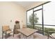 Cozy patio offers comfortable seating and an enclosed space for outdoor relaxation and enjoyment at 1855 Treasure Cv, Kissimmee, FL 34747
