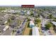 This aerial view shows the community close to the airport at 1891 Caralee Blvd # 3, Orlando, FL 32822