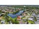 The property boasts a waterfront location with community ponds surrounded by lush greenery at 2612 Keswick Ct, Kissimmee, FL 34744