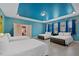 Spacious bedroom with colorful themed decor, perfect for playtime and relaxation at 4547 Narrative Ln, Kissimmee, FL 34746