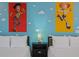 Close up of themed decor in the bedroom at 4547 Narrative Ln, Kissimmee, FL 34746