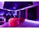 Entertainment room with comfortable seating, starlit ceiling, and custom decor at 4547 Narrative Ln, Kissimmee, FL 34746