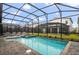 A private pool area with screened enclosure offering relaxing leisure and outdoor enjoyment at 4547 Narrative Ln, Kissimmee, FL 34746