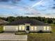 Beautiful one-story home with a well-manicured lawn and a two-car garage at 547 Viceroy Ct, Kissimmee, FL 34758