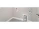 Laundry room showing connections and vent for the washer and dryer at 549 Viceroy Ct, Kissimmee, FL 34758