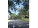 A beautiful tree-lined street with sidewalks at 7110 Red Lantern Dr # 23, Harmony, FL 34773