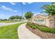 Entrance to the North Ridge Reserve community with lush landscaping at 739 Jefferson, Davenport, FL 33837