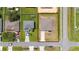 Aerial view of property displaying the lawn, roof, and driveway space available at 761 Parrot Ct, Kissimmee, FL 34759