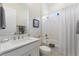 Elegant bathroom with white subway tile, modern fixtures, and a clean, bright aesthetic at 7834 Stoney Bay Loop, Kissimmee, FL 34747