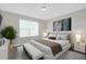 Cozy bedroom with natural light and neutral tones creates a relaxing atmosphere at 10957 Norcross Cir, Orlando, FL 32825