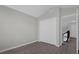 Spacious bedroom featuring tall ceilings and a large double door closet at 10957 Norcross Cir, Orlando, FL 32825